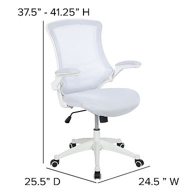 Flash Furniture Mid-Back Mesh Swivel Ergonomic Task Office Chair