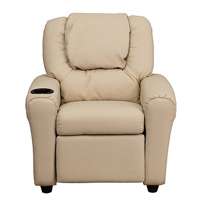 Kids Flash Furniture Contemporary Recliner Arm Chair
