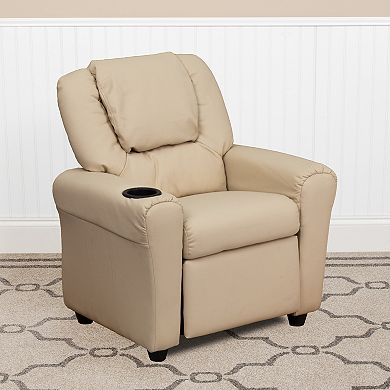 Kids Flash Furniture Contemporary Recliner Arm Chair