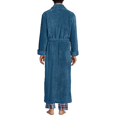 Men's Lands' End Calf-Length Turkish Terry Robe