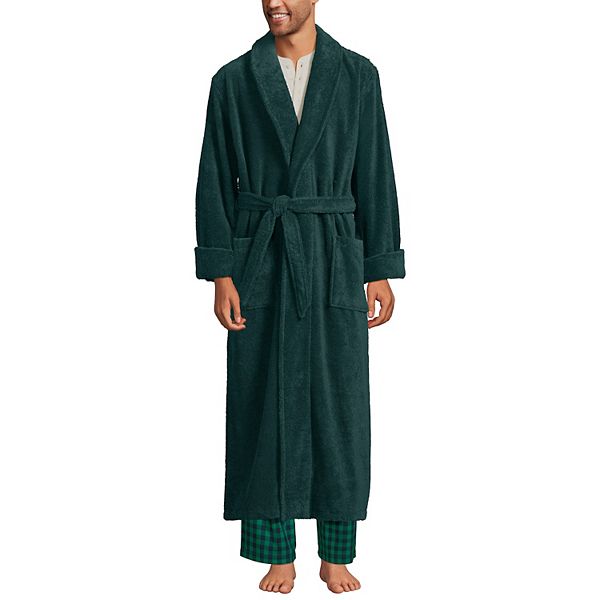 Men's Lands' End FullLength Turkish Terry Robe