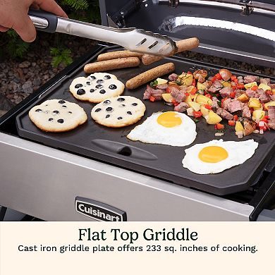 Cuisinart® 3-In-1 Grill, Griddle, and Pizza Oven