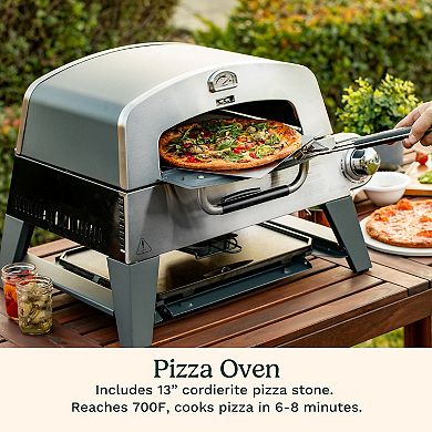 Cuisinart® 3-In-1 Grill, Griddle, and Pizza Oven
