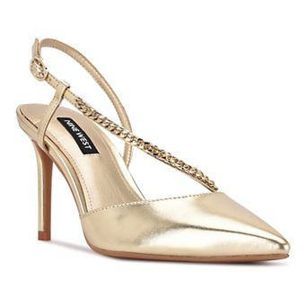 Nine West Gisha Women's Chain Link High Heel Dress Pumps
