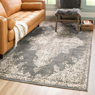 Unique Loom Medallion Tuareg Rug