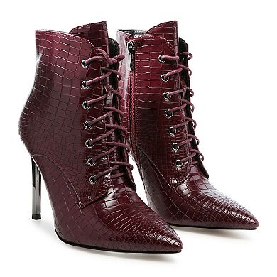 London Rag Escala Women's Stiletto Ankle Boots