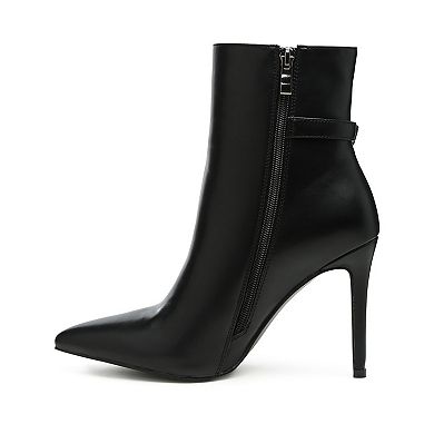 London Rag Mlient Women's High Heel Ankle Boots