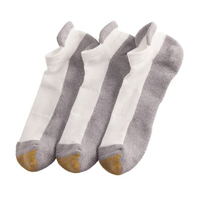 Men's GOLDTOE Mild Compression No-Show Tab Socks 