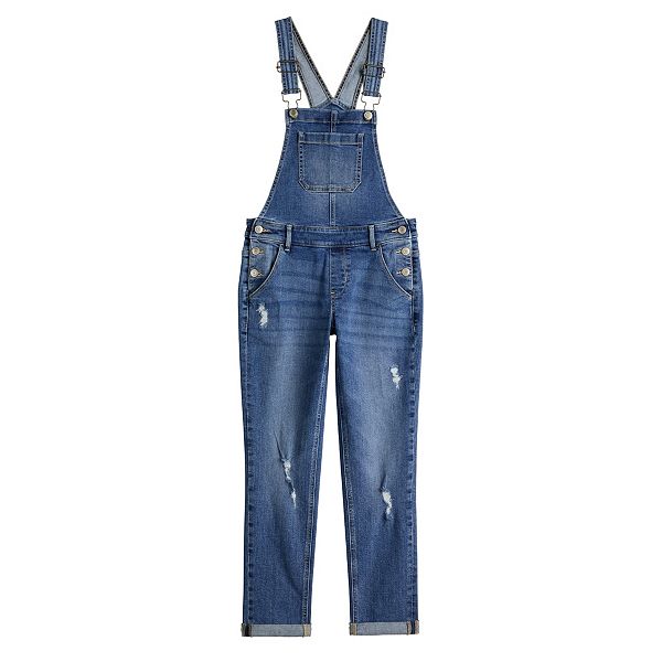 Kohls girls sale overalls