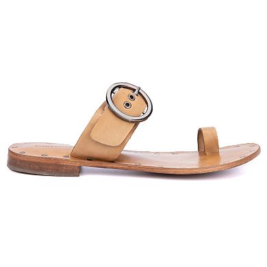 Vintage Foundry Co. Lilith Women's Leather Slide Sandals