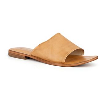 Vintage Foundry Co. Torie Women's Leather Slide Sandals