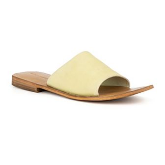 Vintage Foundry Co. Torie Women's Leather Slide Sandals