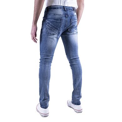 Men's Recess Slim-Fit Distressed Jeans
