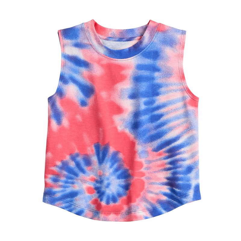 Toddler Girl Celebrate Together All American Dye Effect Tank Top, Toddler G