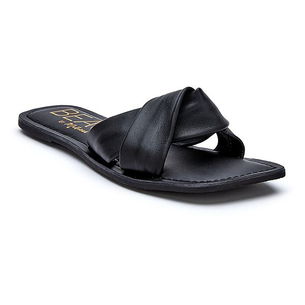 Beach by Matisse Anchor Women s Leather Slide Sandals