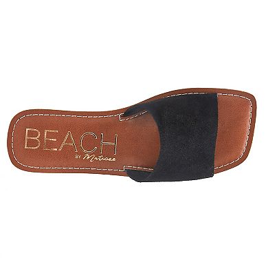 Beach by Matisse Bali Women's Suede Slide Sandals