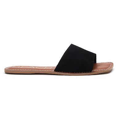 Beach by Matisse Bali Women's Suede Slide Sandals