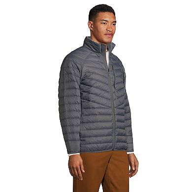 Men's Lands' End Packable Puffer Jacket
