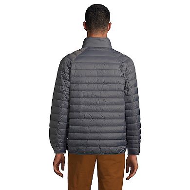 Men's Lands' End Packable Puffer Jacket