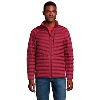 Men's Lands' End Wanderweight Ultralight Packable Puffer Jacket