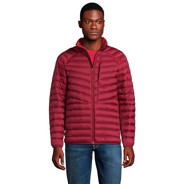 Men's Lands' End Wanderweight Ultralight Packable Puffer Jacket