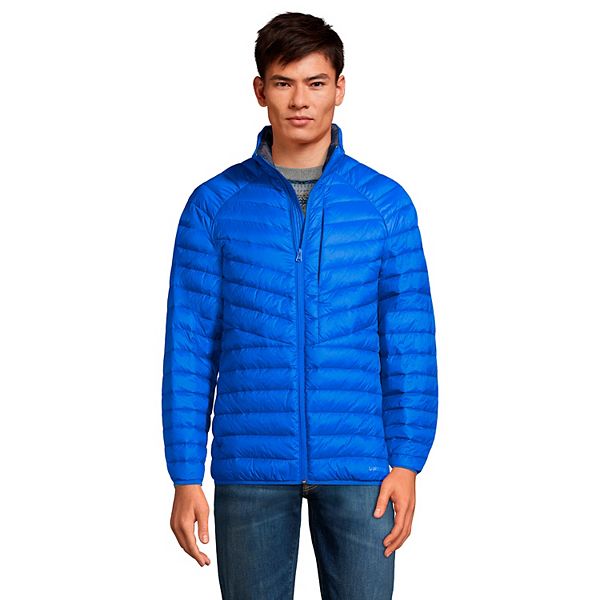 Men's Lands' End Wanderweight Ultralight Packable Puffer Jacket