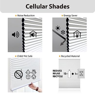 Sonoma Goods For Life® Honeycomb Blackout Top Down Bottom Up Cellular Shade