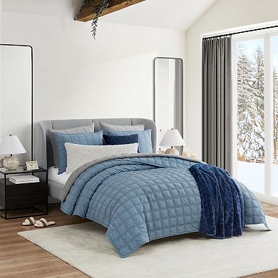 Koolaburra by UGG Koolawash Grid Quilt Set with Shams