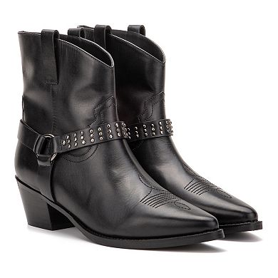 Vintage Foundry Co. Mia Women's Leather Ankle Boots