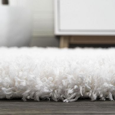 JONATHAN Y Groovy Solid Shag Rug