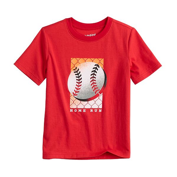 Boys 4-8 Jumping Beans® Active Jersey Baseball Graphic Tee