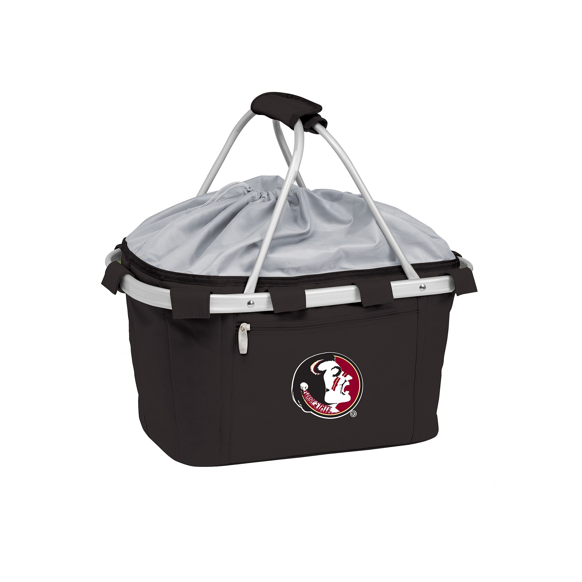 Florida State Seminoles Insulated Picnic Basket, Black