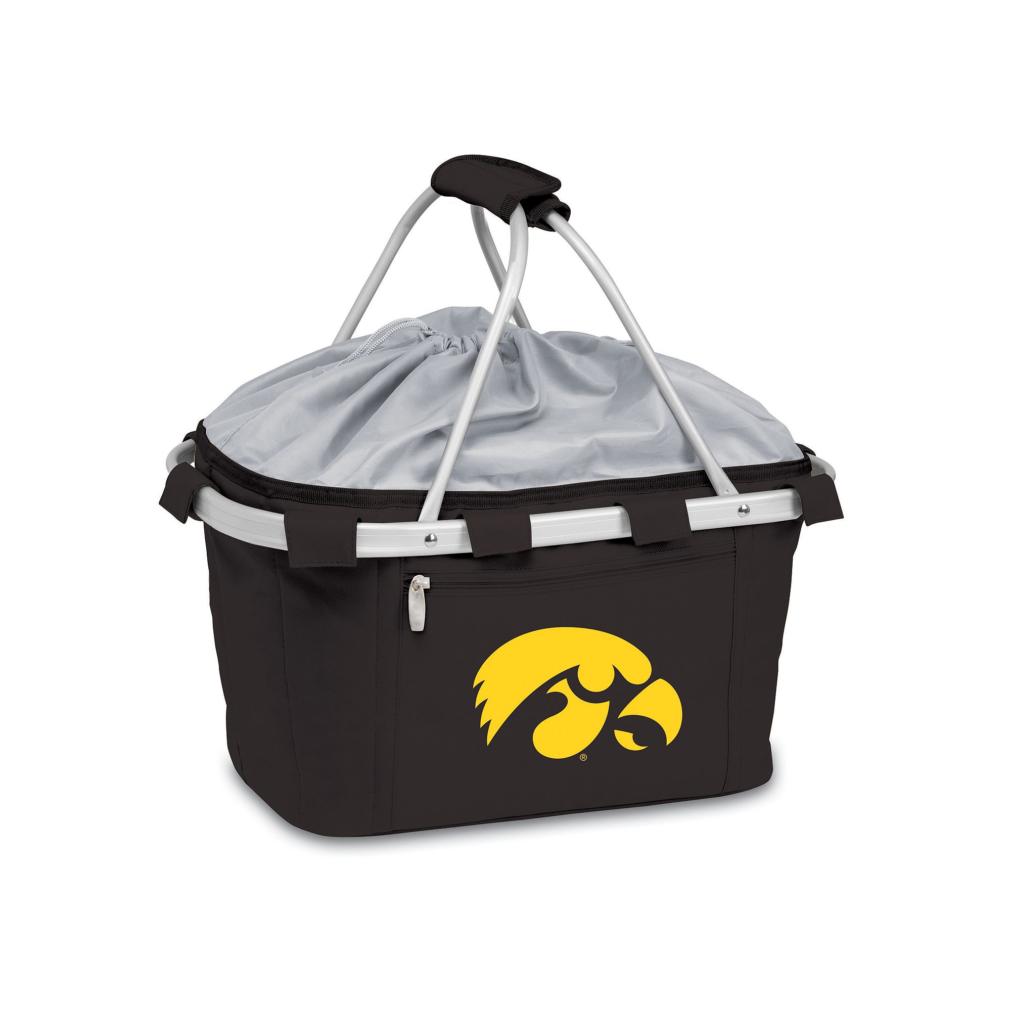 Iowa Hawkeyes Insulated Picnic Basket, Black