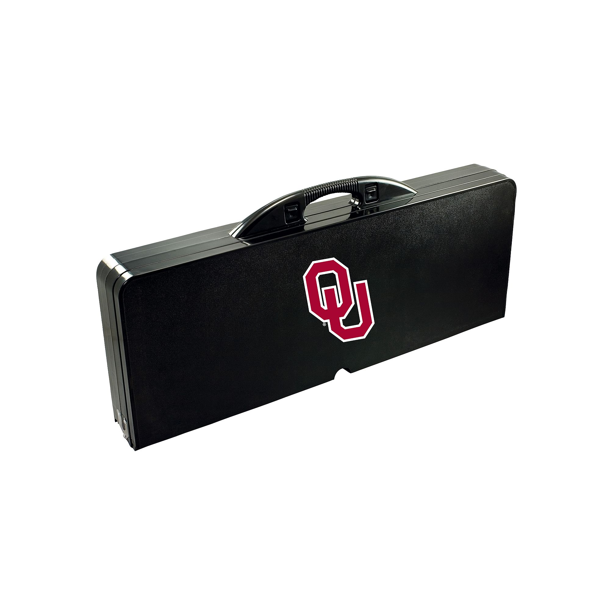 Oklahoma Sooners Folding Table, Black
