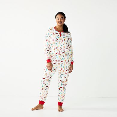 Plus Size LC Lauren Conrad Jammies For Your Families® Holiday Village ...