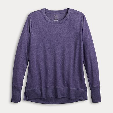 Women's Sonoma Goods For Life® Super Soft Solid Tunic Sweatshirt