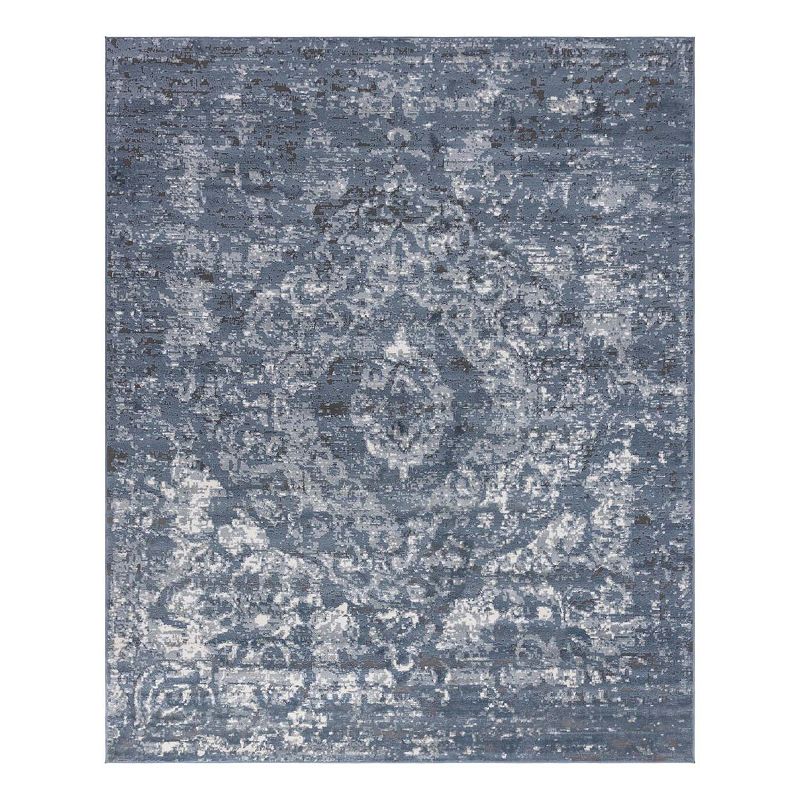 Unique Loom Astoria Portland Rug, Blue, 8X11 Ft