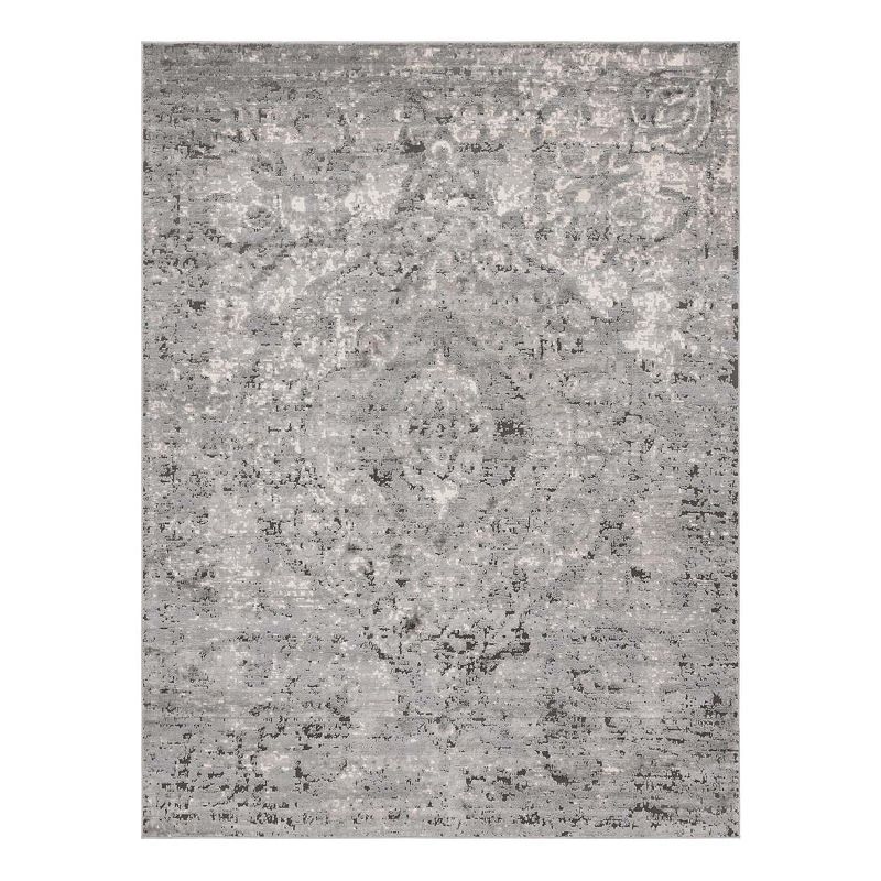 Unique Loom Astoria Portland Rug, Grey, 8X11 Ft