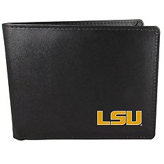 Louisiana State University NCAA Leather Bi-Fold Wallet