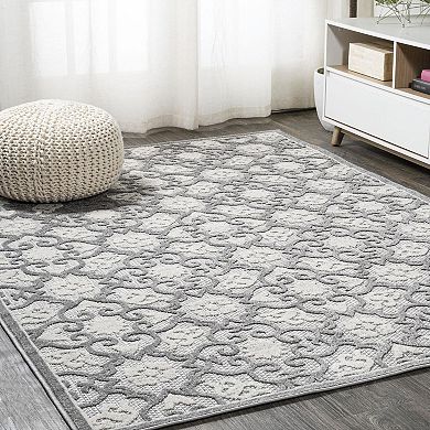 JONATHAN Y Gallia Tile Trellis Rug