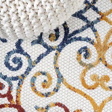 JONATHAN Y Atrani Scroll Rug