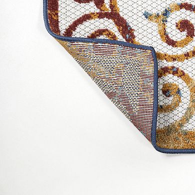 JONATHAN Y Atrani Scroll Rug
