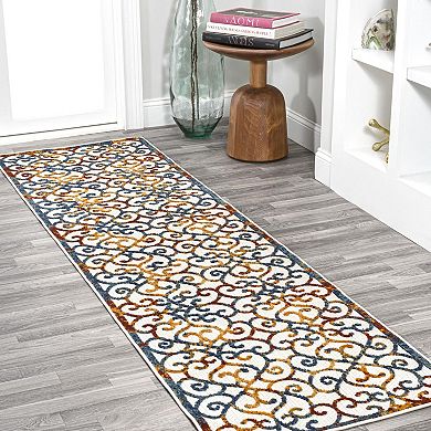 JONATHAN Y Atrani Scroll Rug