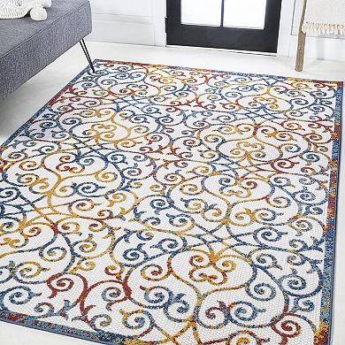 JONATHAN Y Atrani Scroll Rug