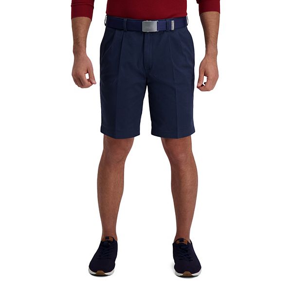 Men's Haggar® StraightFit Pleated Comfort Chino Shorts