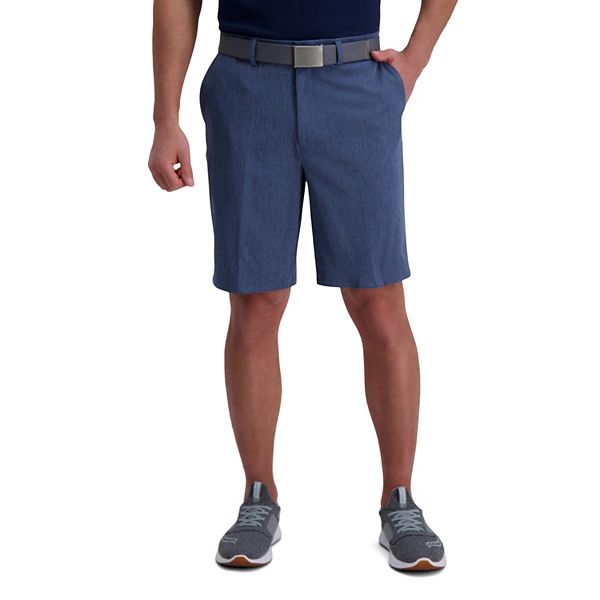 Men's Haggar The Active Series SlimFit FlatFront Melange Board Shorts