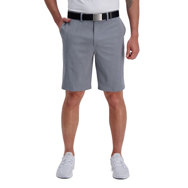 Men's Haggar The Active Series SlimFit FlatFront Melange Board Shorts