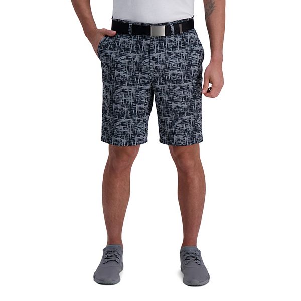 Men's Haggar The Active Series SlimFit FlatFront Melange Board Shorts