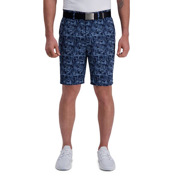 Men's Haggar The Active Series SlimFit FlatFront Melange Board Shorts