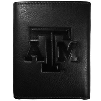 Texas A&M Aggies Embossed Leather Trifold Wallet